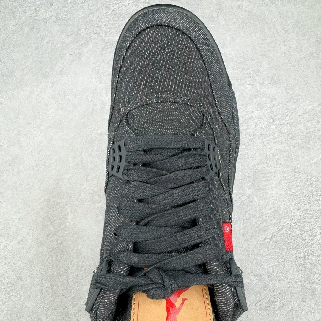 AJ4 Black Levis