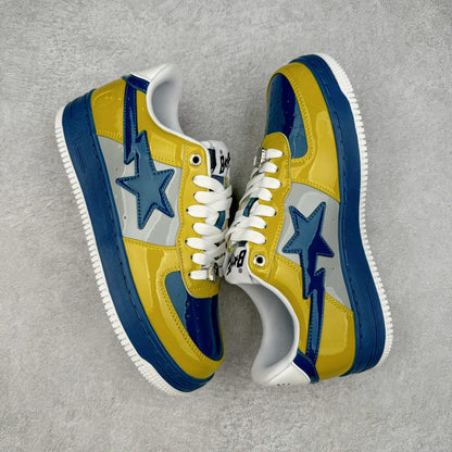 Bape STA Low Yellow/Blue/White