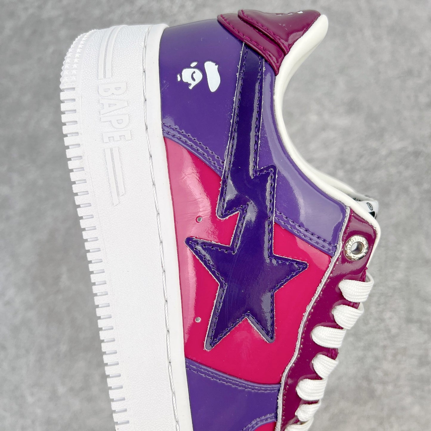 Bape STA Low Camo Combo - Purple