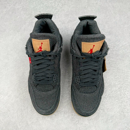 AJ4 Black Levis