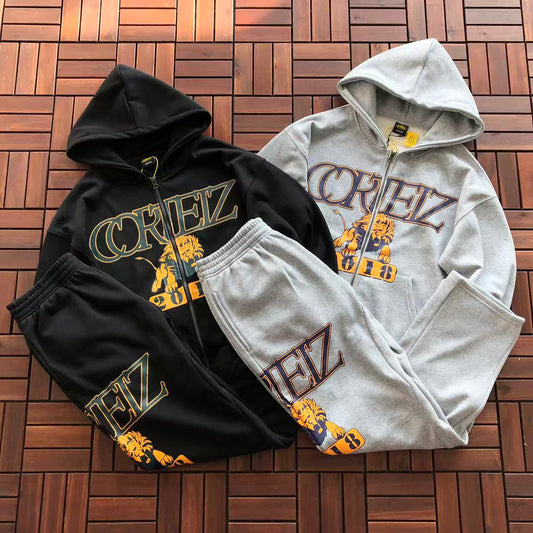 CTZ Conjuntos Lion Boxy Zip