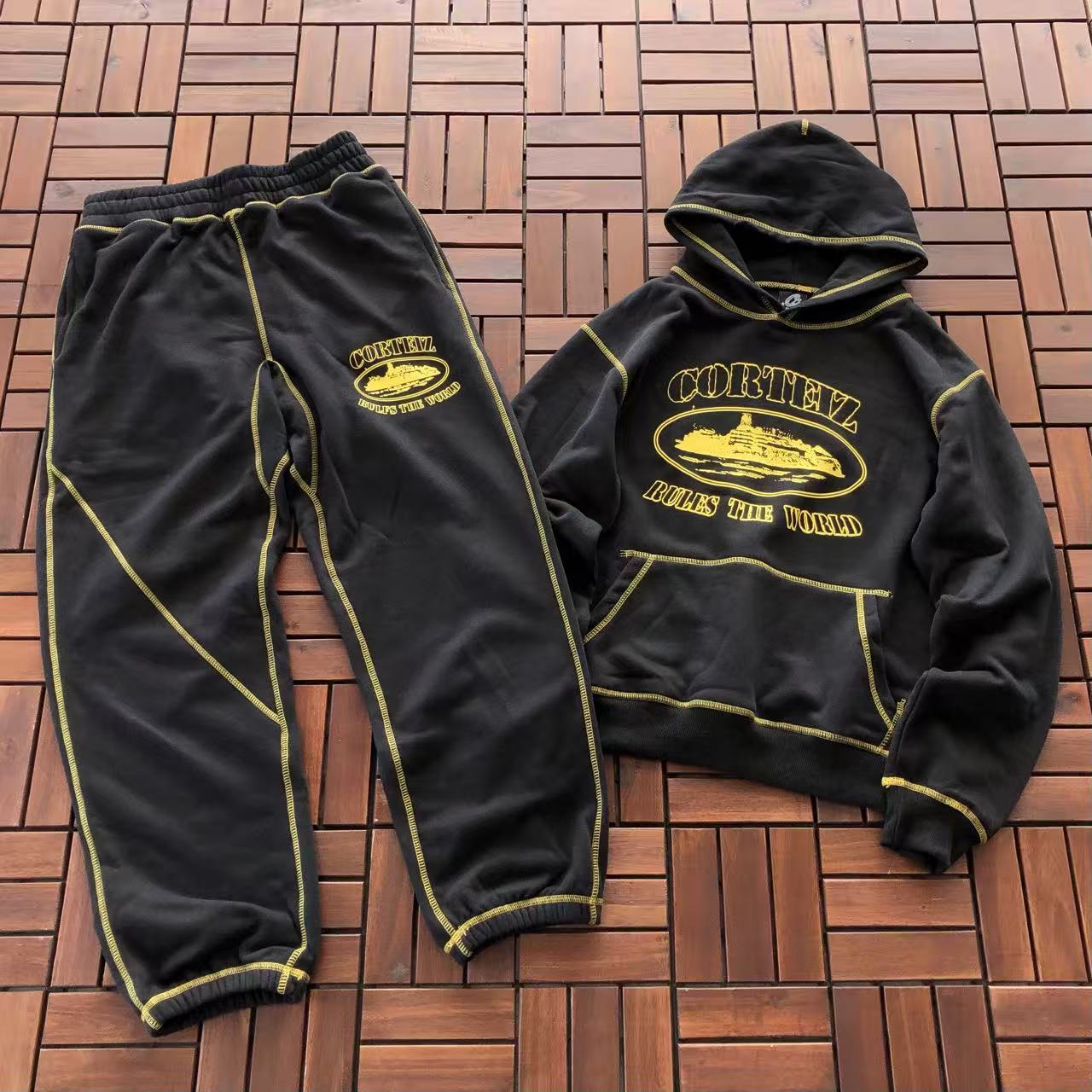 CTZ Conjuntos Alcatraz Contrast Black Yellow