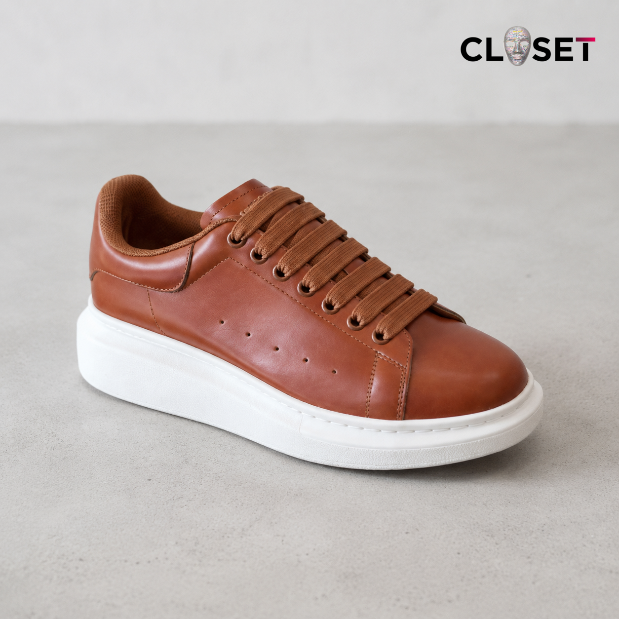 Alexander McQueen Oversized White/Orange