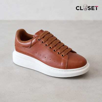 Alexander McQueen Oversized White/Orange