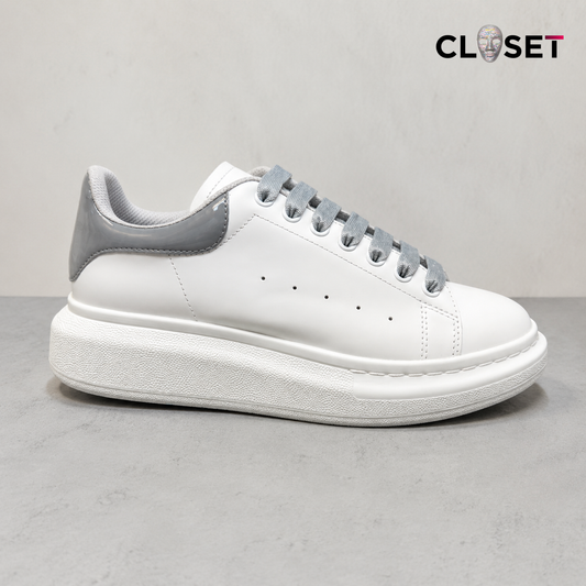 Alexander McQueen Metallic Silver