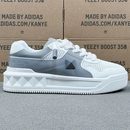 Valentino  Rockstud White and Grey