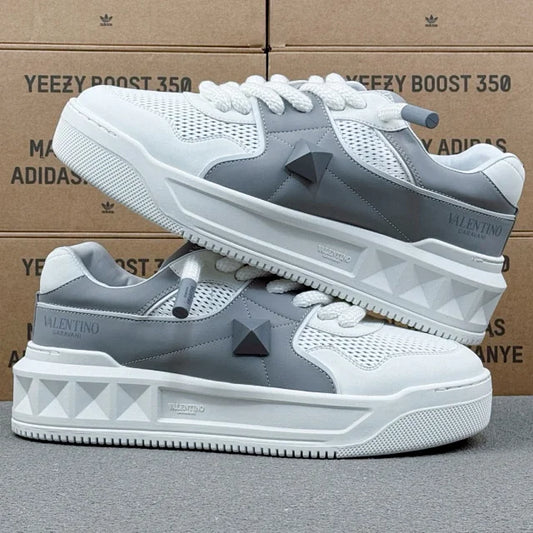 Valentino  Rockstud White and Grey
