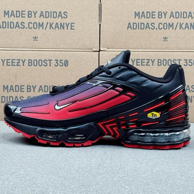 PLUS III  Red and Black