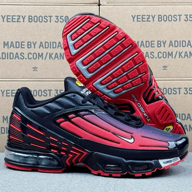 PLUS III  Red and Black