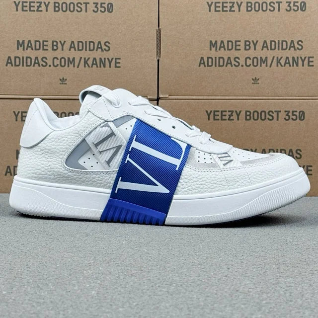 Valentino Garavani VL7N Low Sneakers White and Blue