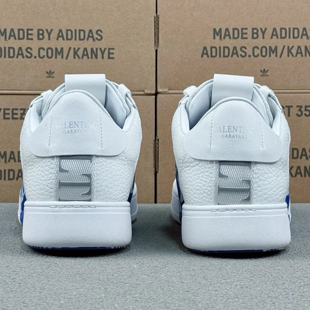 Valentino Garavani VL7N Low Sneakers White and Blue