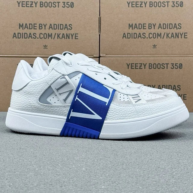 Valentino Garavani VL7N Low Sneakers White and Blue