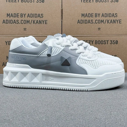 Valentino  Rockstud White and Grey