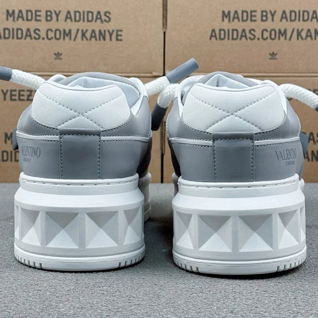 Valentino  Rockstud White and Grey