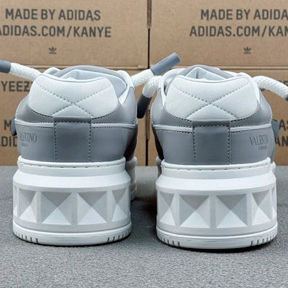 Valentino  Rockstud White and Grey